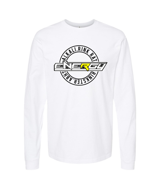 Energy Hockey - Circle Logo - White Long Sleeve T