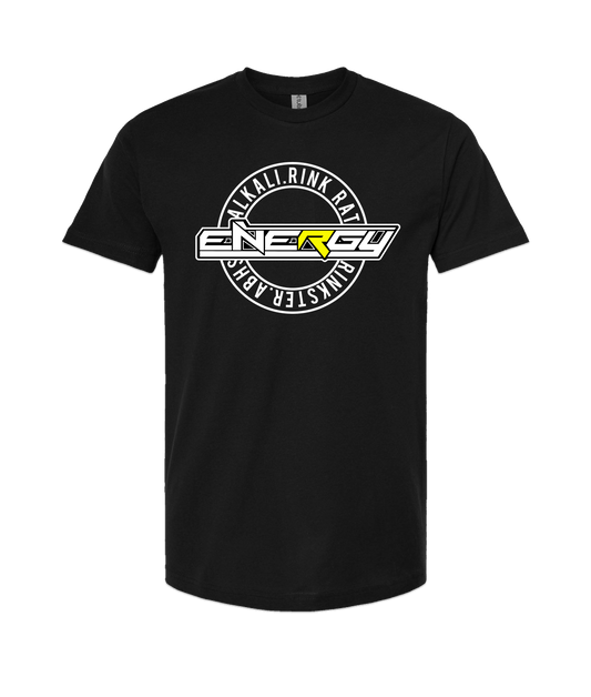 Energy Hockey - Circle Logo - Black T Shirt