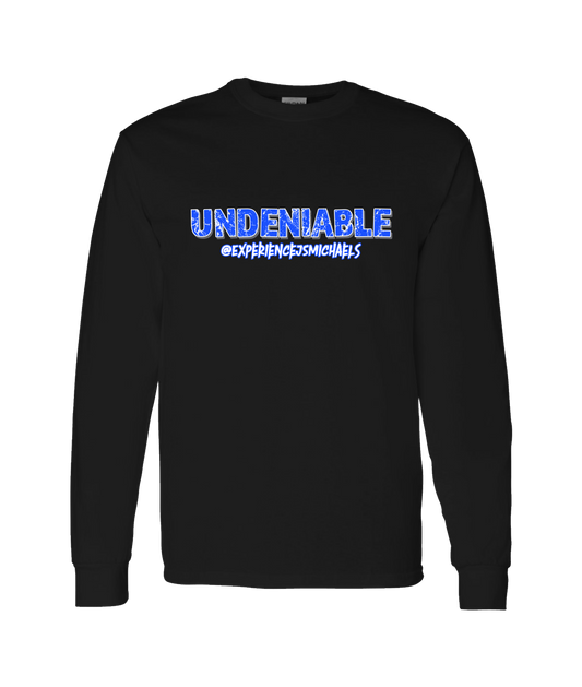 The Experience JS Michaels - UNDENIABLE - Black Long Sleeve T