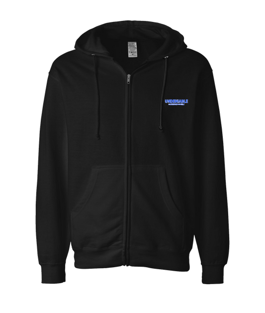 The Experience JS Michaels - UNDENIABLE - Black Zip Up Hoodie