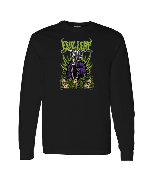 EvilLeaf - Evil Leaf Goat - Black Long Sleeve T