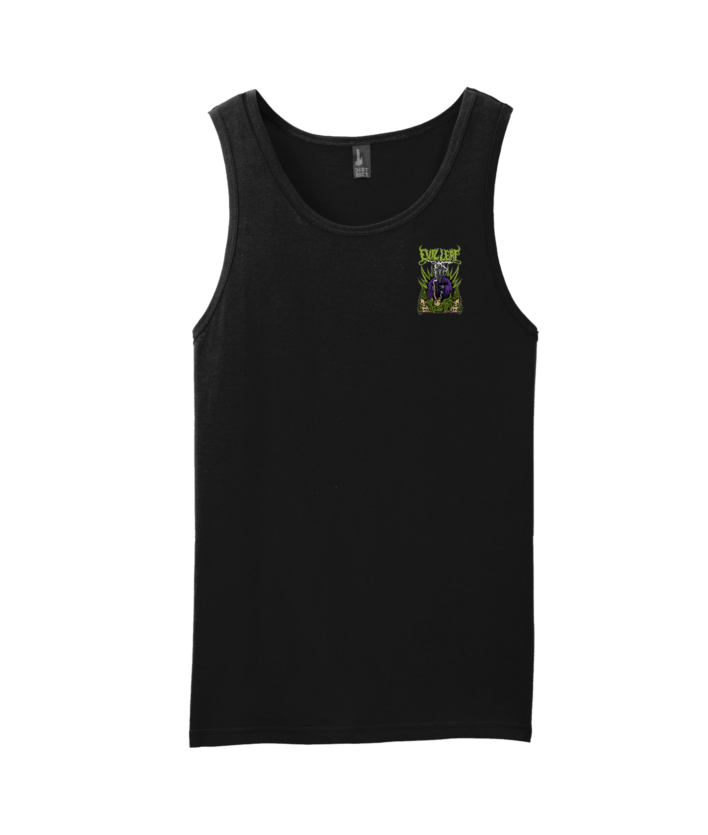 EvilLeaf - Evil Leaf Goat - Black Tank Top