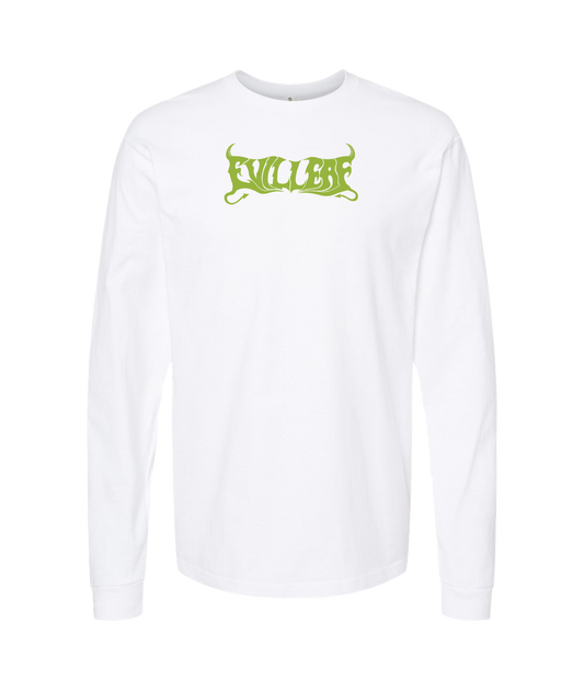 EvilLeaf - The Goat Leaf Of Evil - White Long Sleeve T
