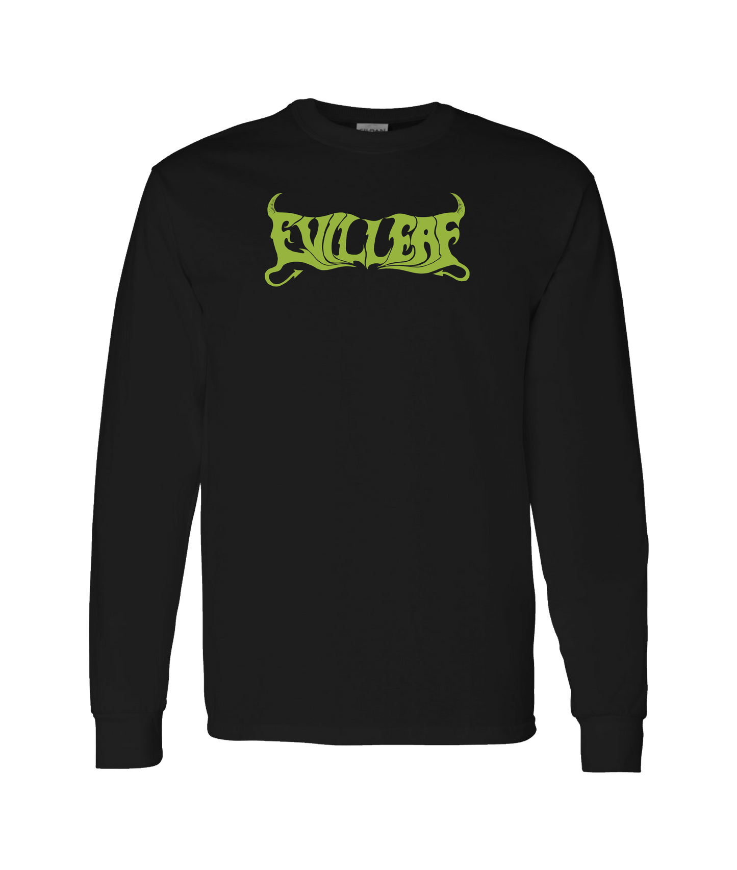 EvilLeaf - The Goat Leaf Of Evil - Black Long Sleeve T
