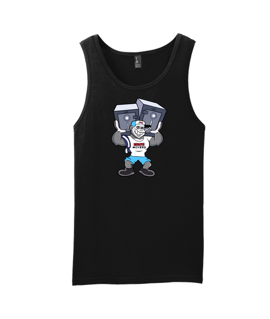 Eric's Movers - Double Armed  - Black Tank Top