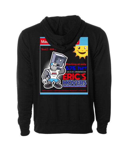 Eric's Movers - $75 an Hour - Black Hoodie