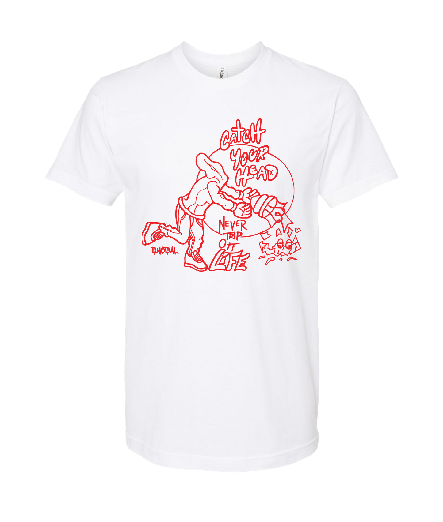 ENODAL - DESIGN 2 - White T Shirt