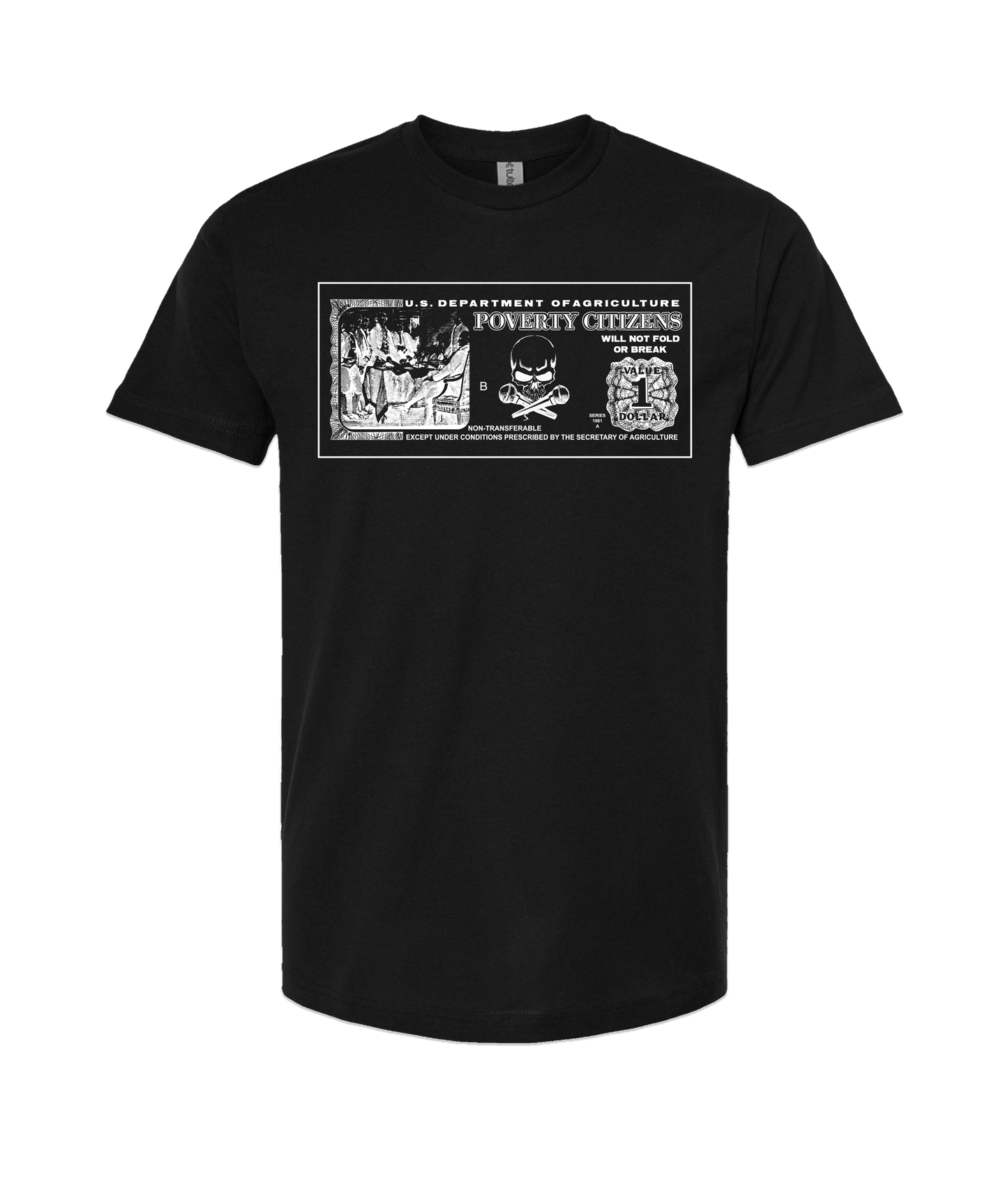 Ep!c of PovCiti - Poeverty Citizens - Black T-Shirt