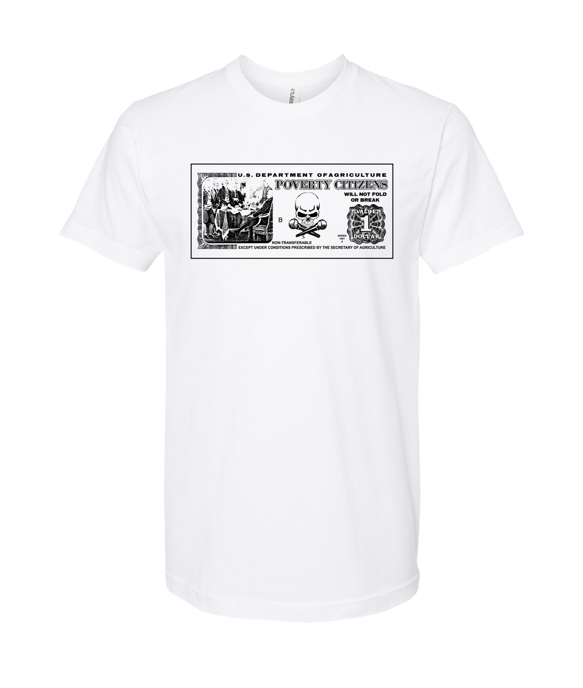 Ep!c of PovCiti - Poeverty Citizens - White T-Shirt