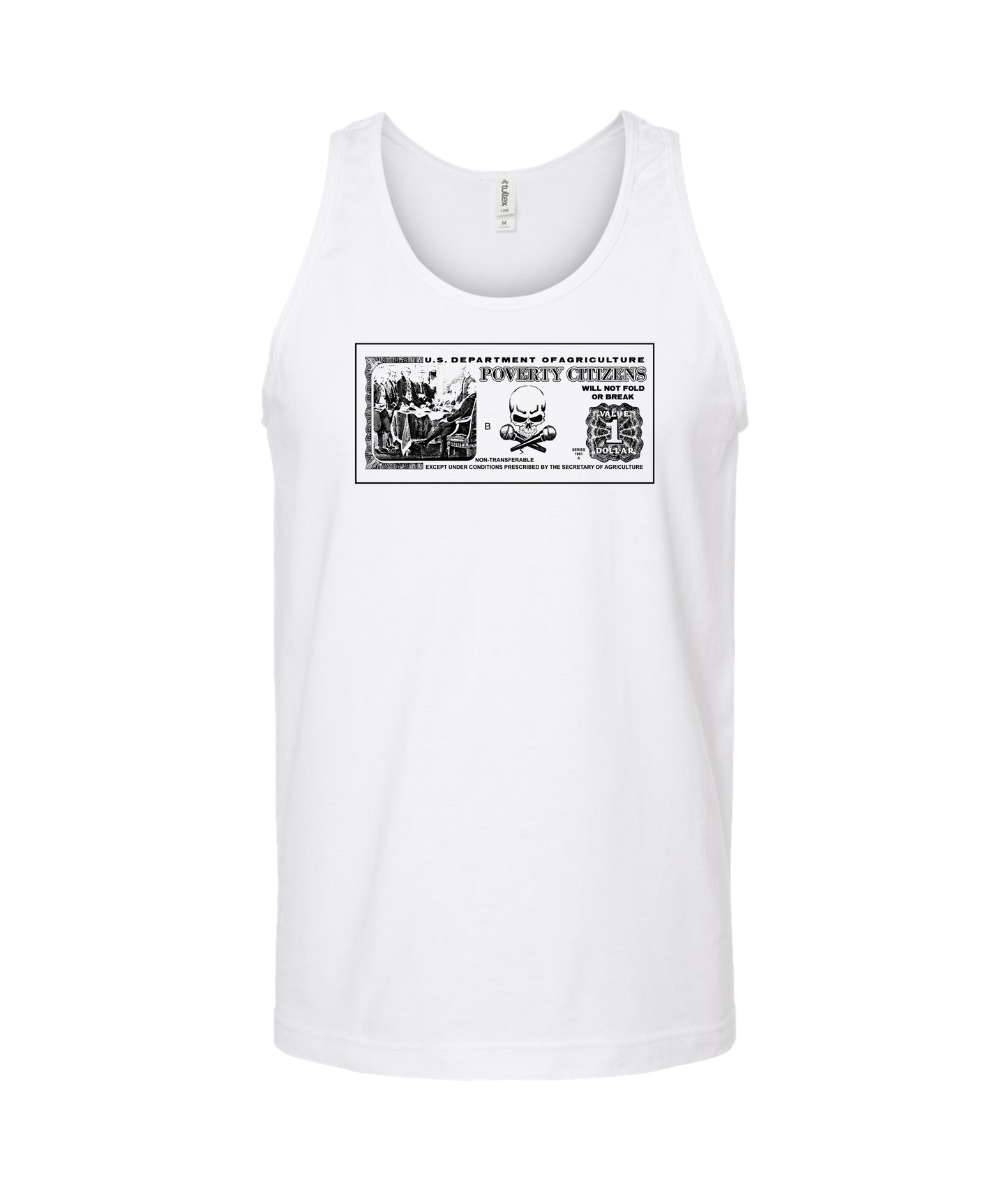 Ep!c of PovCiti - Poeverty Citizens - White Tank Top