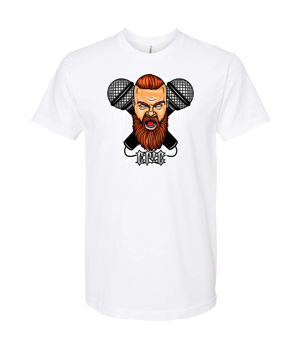 PovCiti Apparel - Epic Mics - White T Shirt