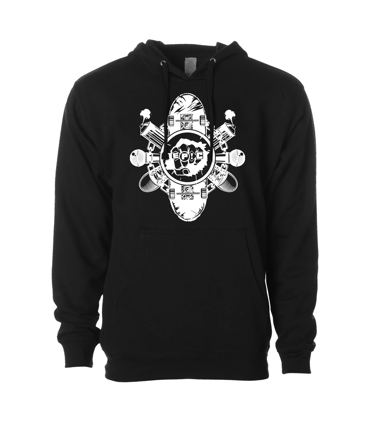 PovCiti Apparel - Epic Punch - Black Hoodie