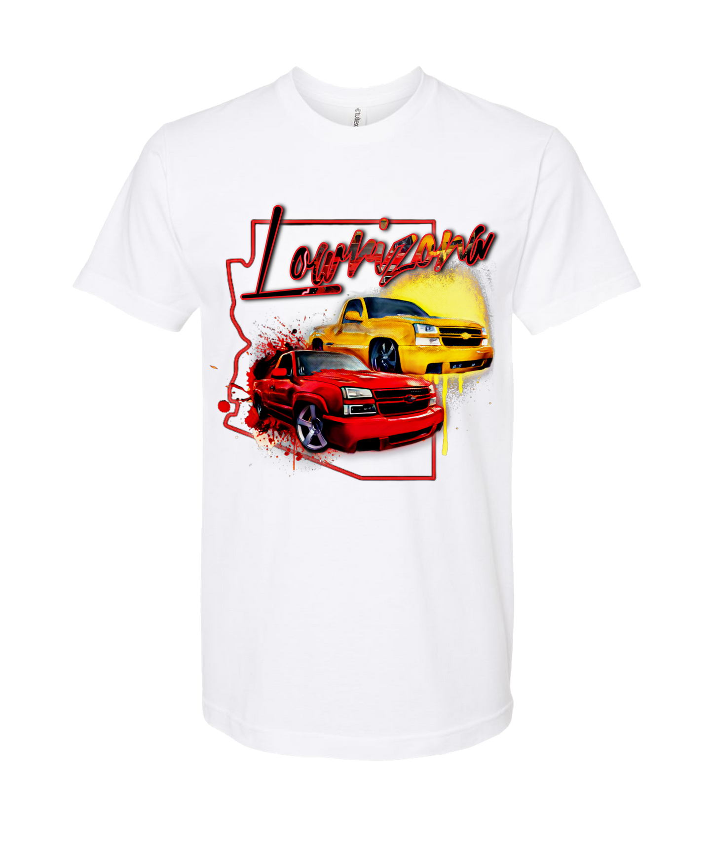 Edgar Sanchez - LOWRIZONA - White T Shirt