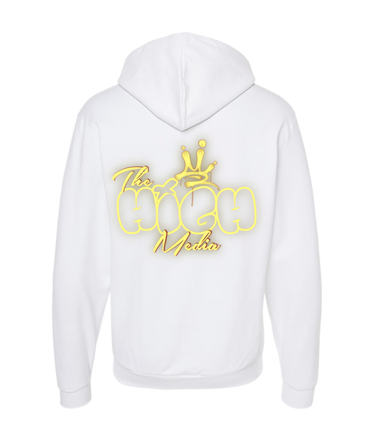 Edgar Sanchez - THE HIGH MEDIA - White Zip Up Hoodie
