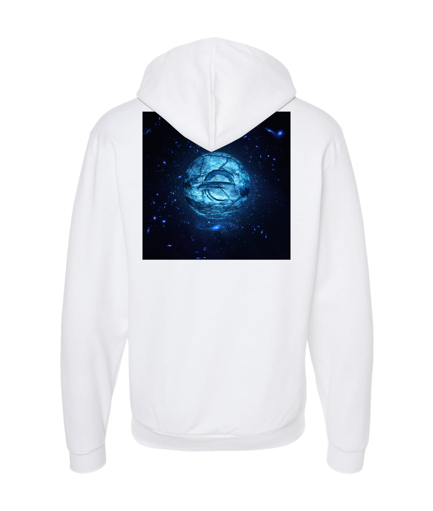 Evaize
- Blue Moon - White Zip Up Hoodie
