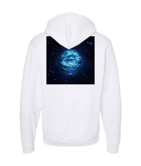 Evaize
- Blue Moon - White Zip Up Hoodie