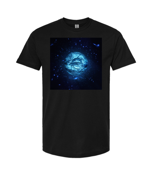 Evaize
 - Blue Moon - Black T Shirt