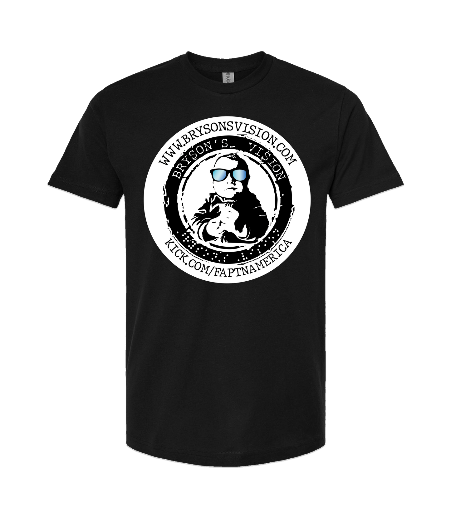 V-FATOP - BRYSON'S VISION - White T-Shirt