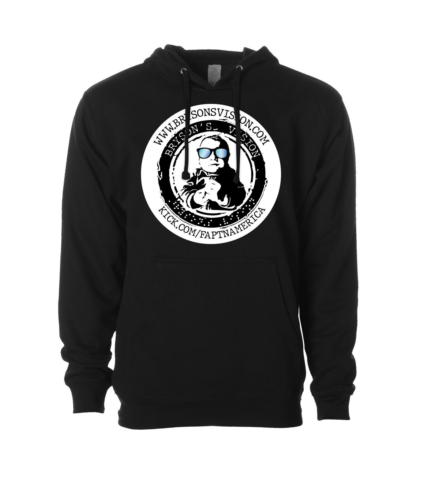 V-FATOP - BRYSON'S VISION - White Hoodie