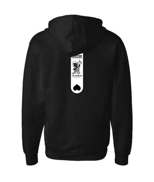 Faster Skateboards - BIG BOY - Black Zip Up Hoodie