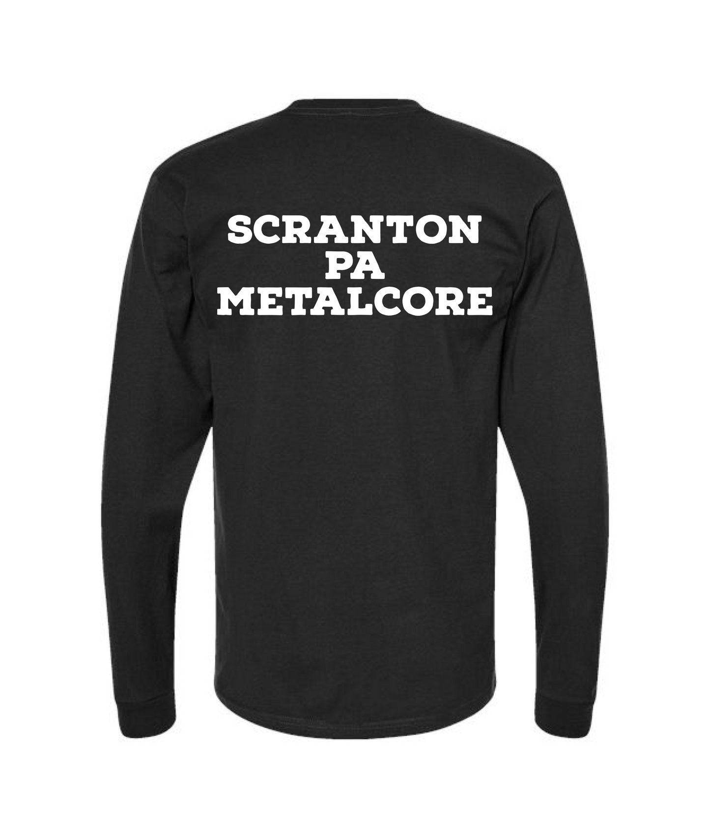 V-FATMTOP - Rose - Black Long Sleeve T