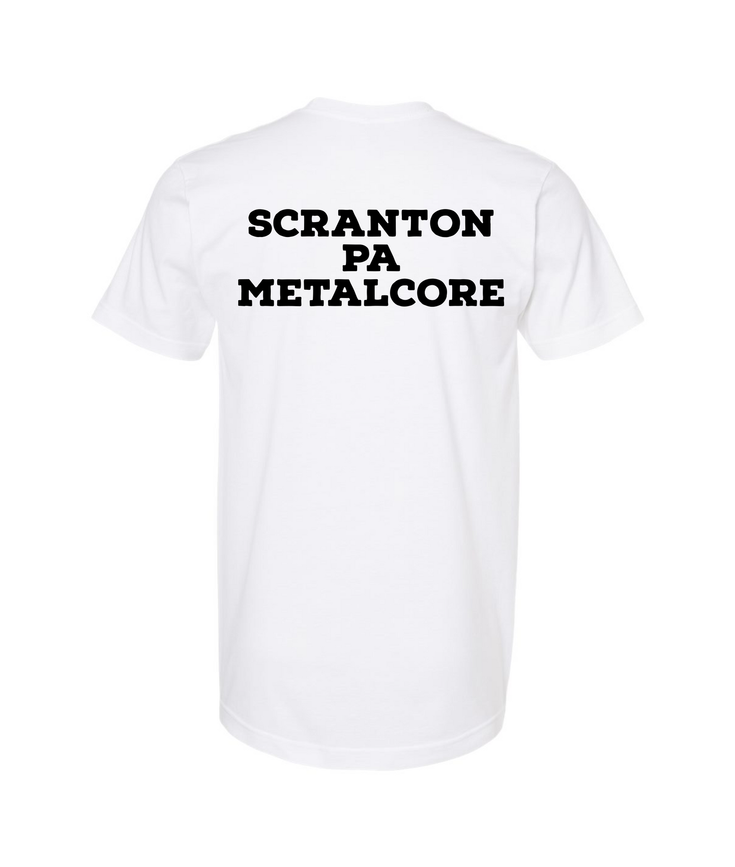 V-FATMTOP - Rose - White T Shirt