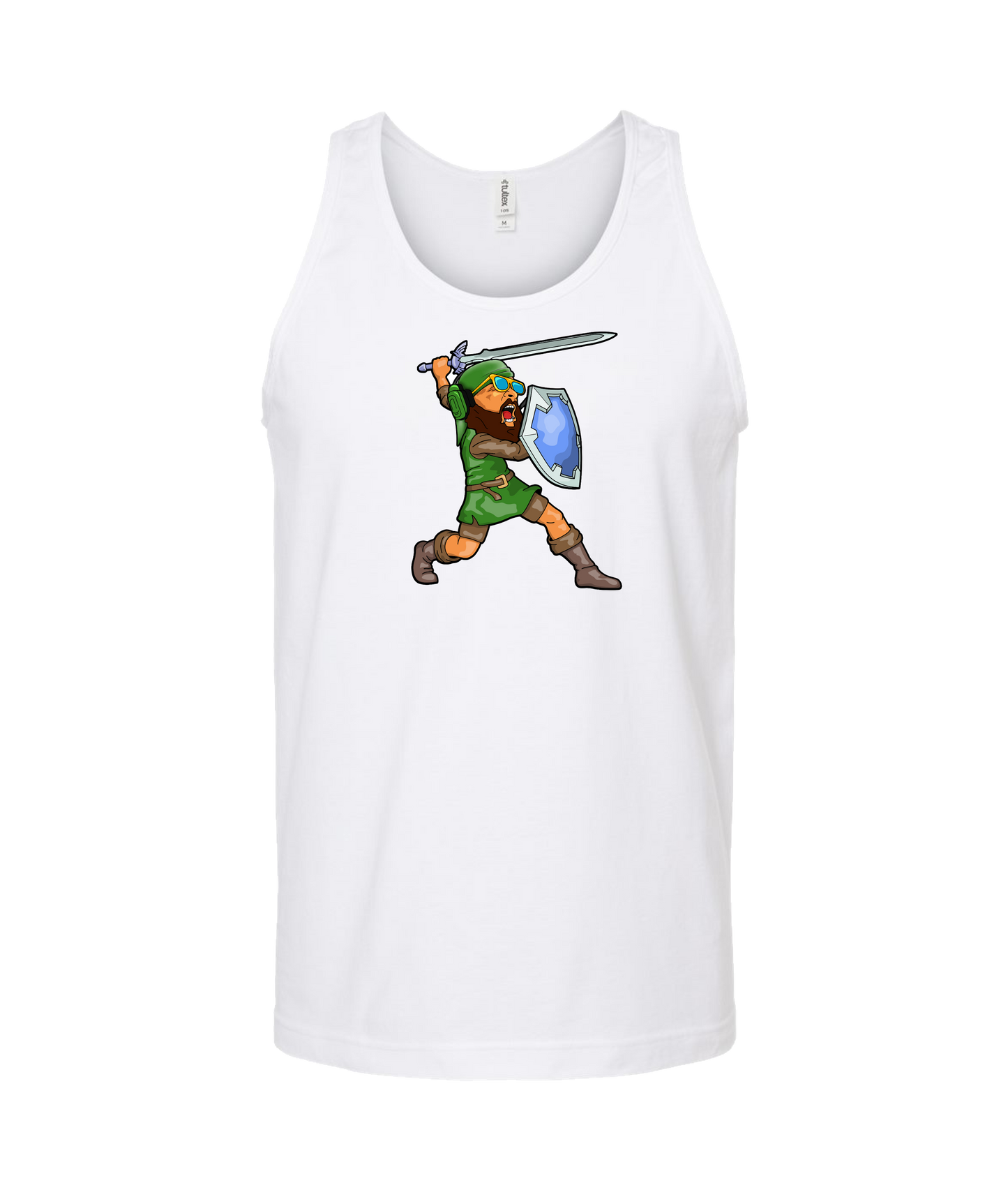 FaptnAmerica - FapLink - White Tank Top