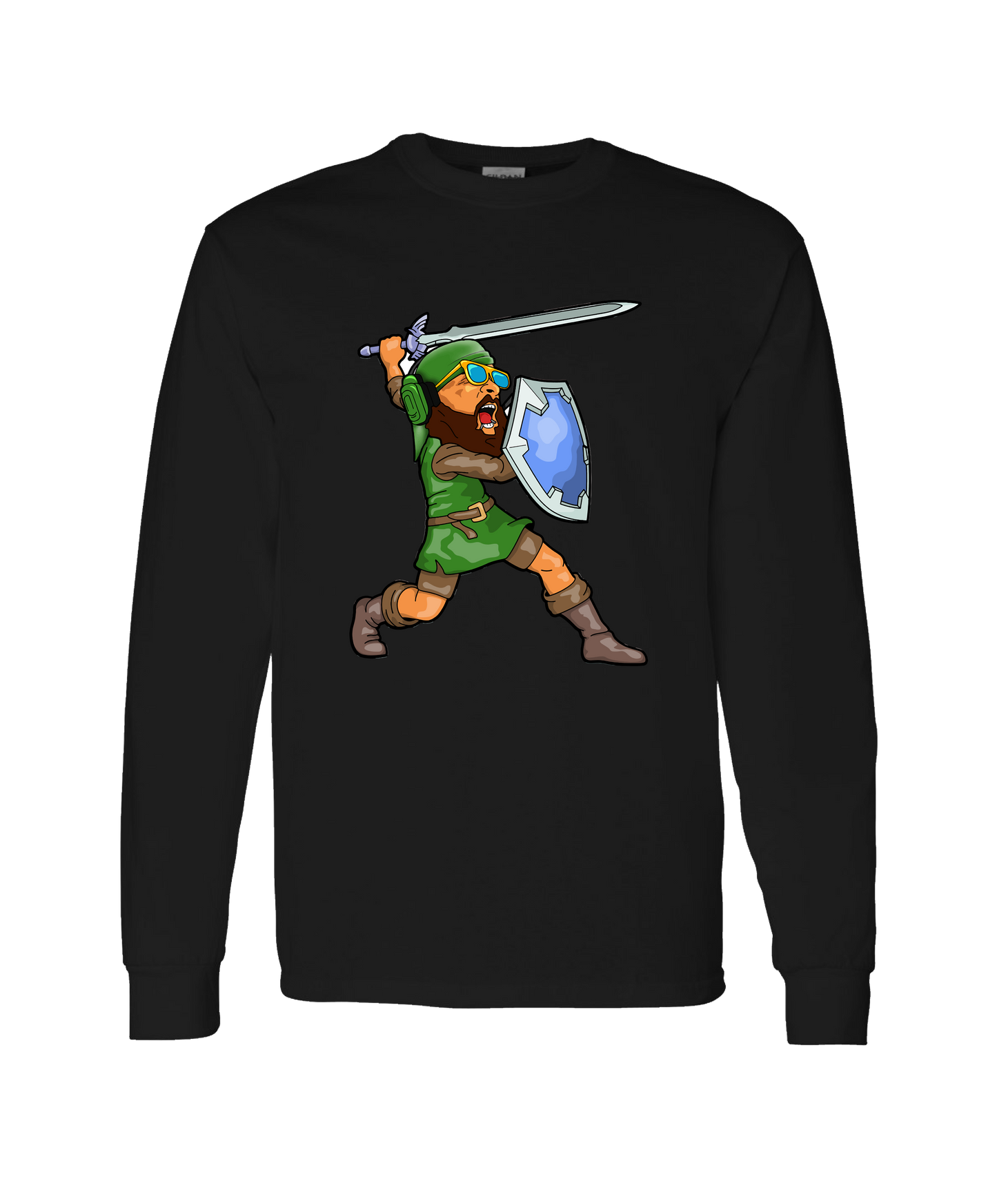 FaptnAmerica - FapLink - Black Long Sleeve T