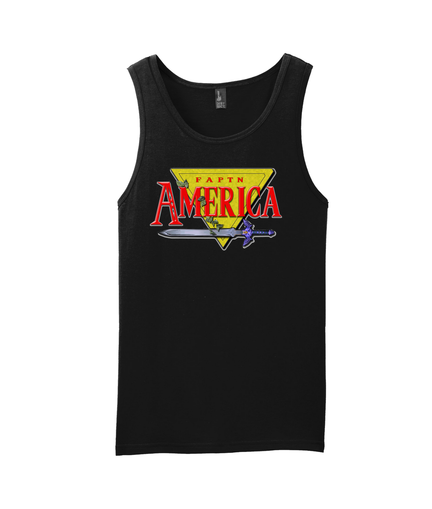 FaptnAmerica - Fapelda - Black Tank Top