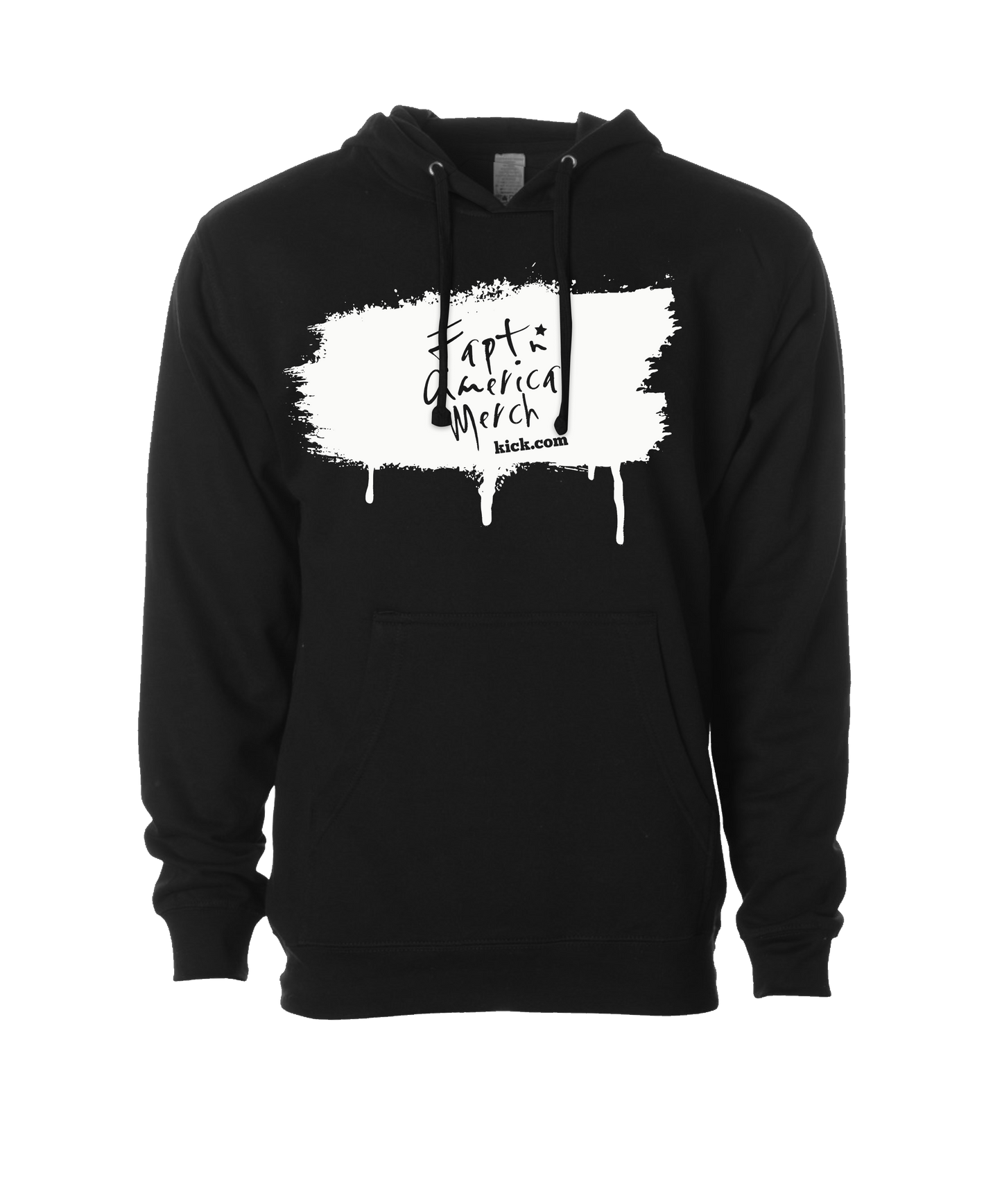 FaptnAmerica - Merch Kick.com - Black Hoodie