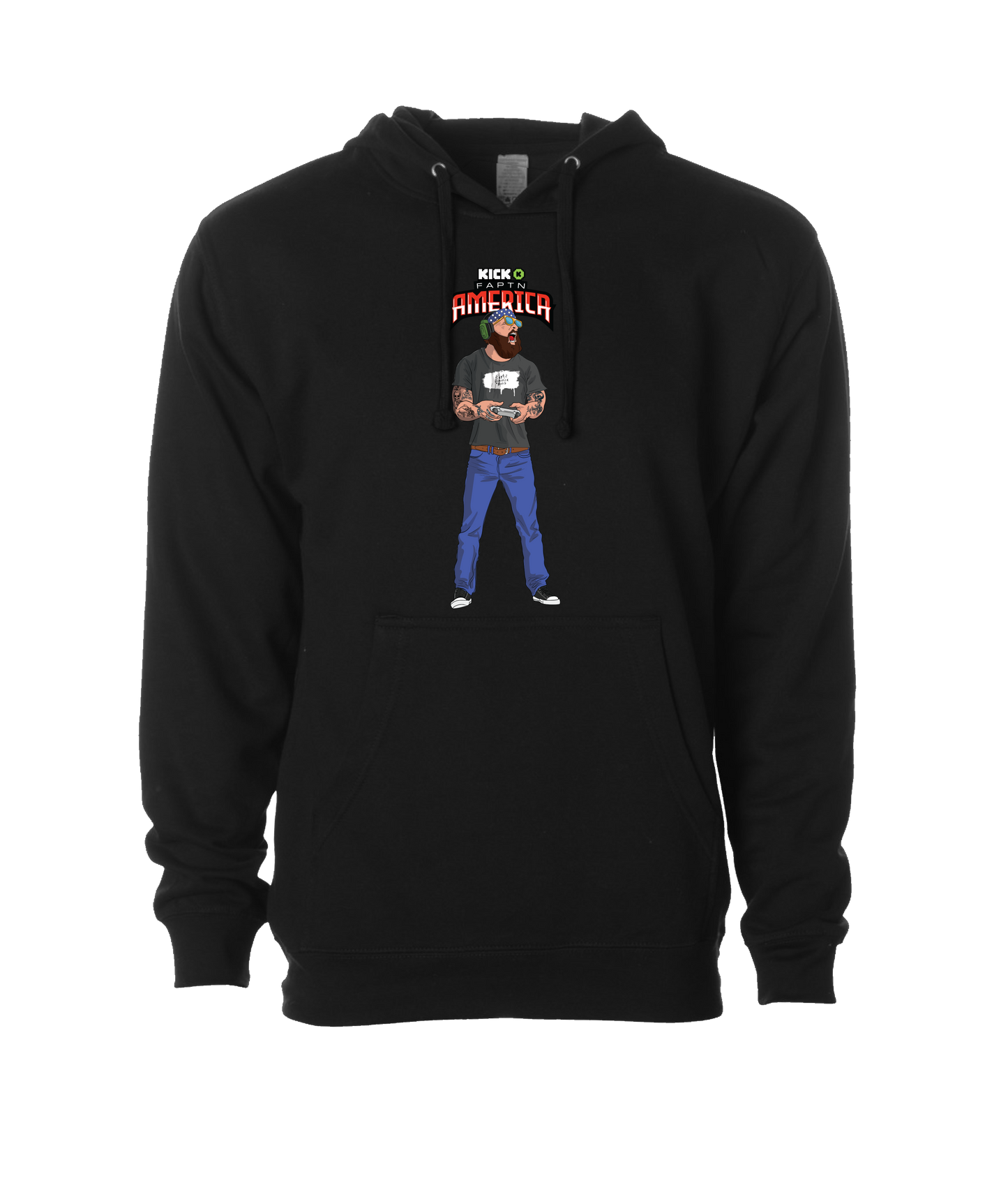 FaptnAmerica - Playing - Black Hoodie