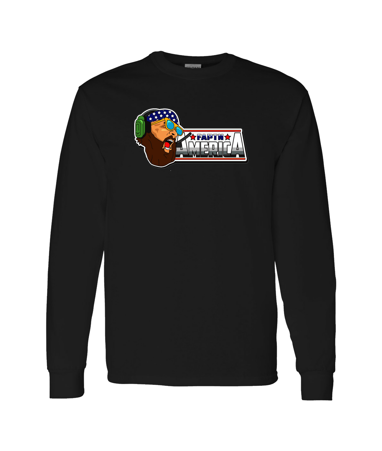 FaptnAmerica - G.I. Joe - Black Long Sleeve T