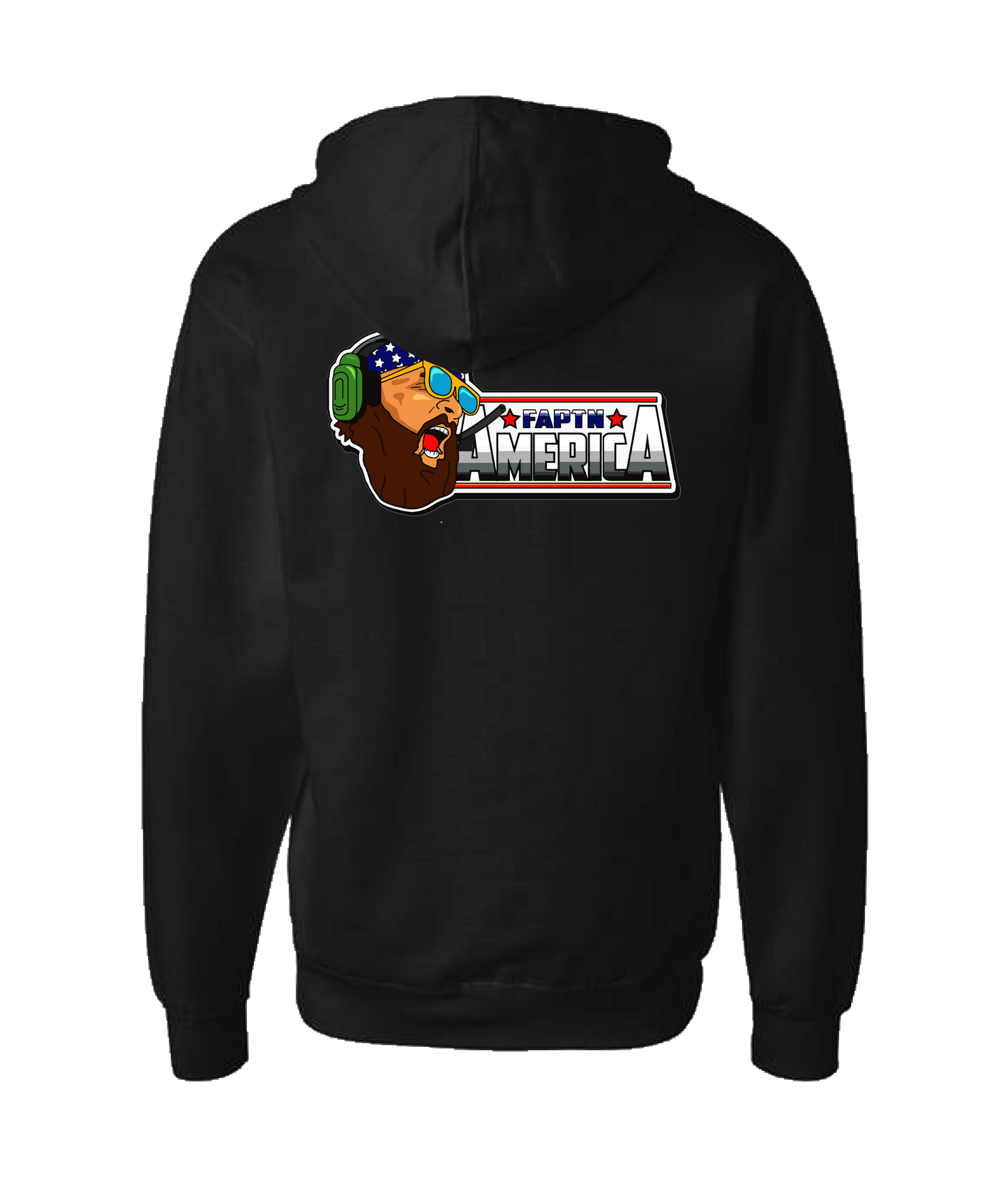 FaptnAmerica - G.I. Joe - Black Zip Up Hoodie