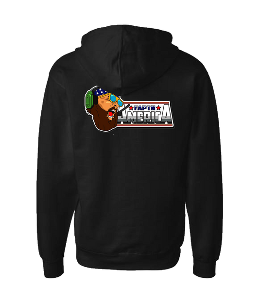 FaptnAmerica - G.I. Joe - Black Zip Up Hoodie