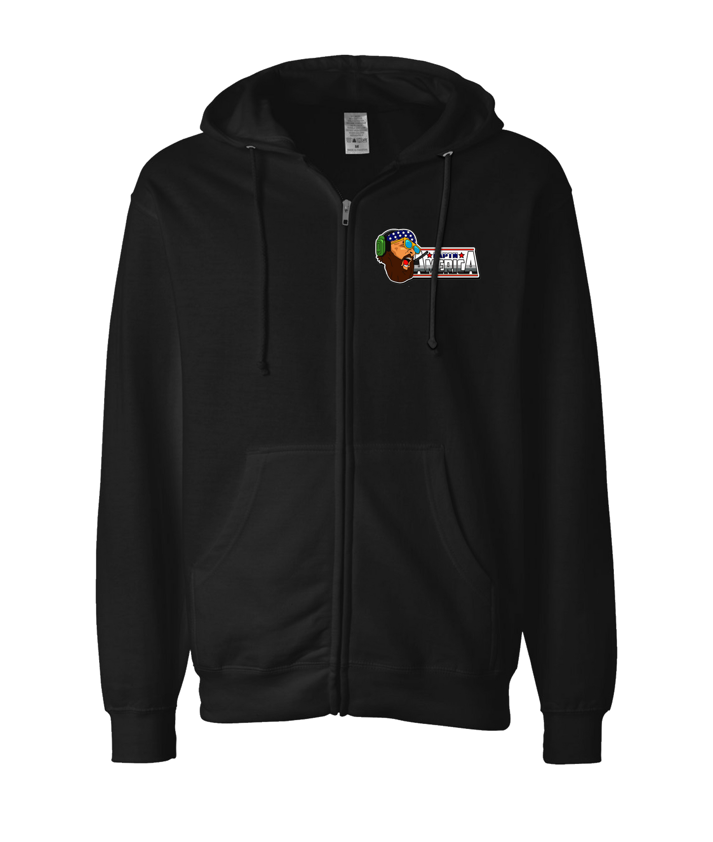 FaptnAmerica - G.I. Joe - Black Zip Up Hoodie