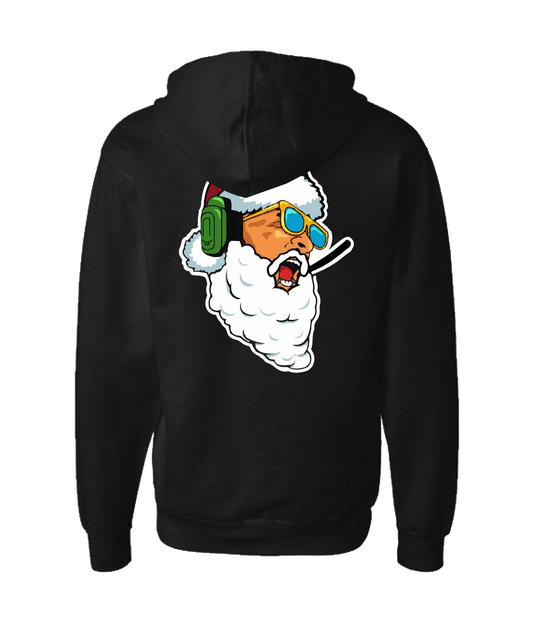 FaptnAmerica - SantaaaAAAAA - Black Zip Up Hoodie
