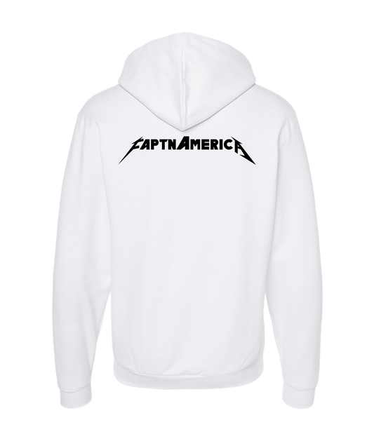 FaptnAmerica - Faptn METAL - White Zip Up Hoodie