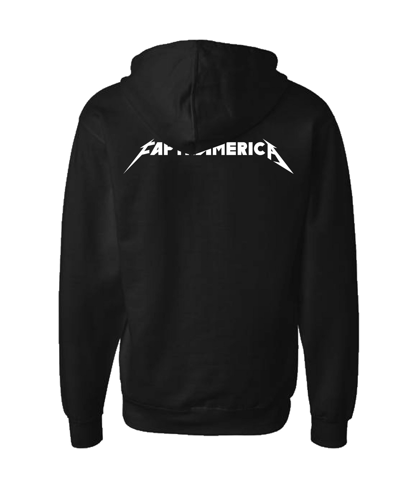 FaptnAmerica - Faptn METAL - Black Zip Up Hoodie