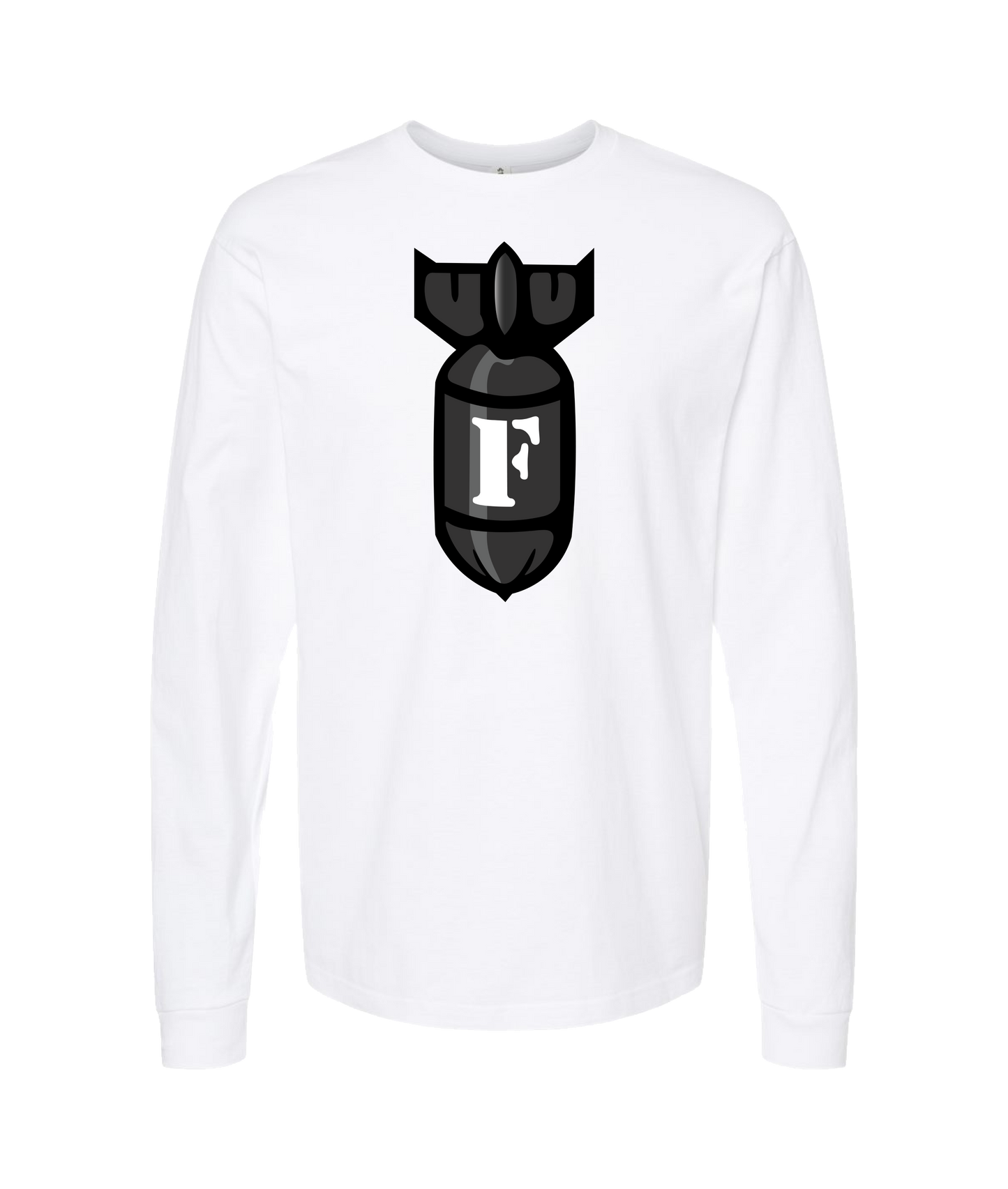 FaptnAmerica - FapBomb - White Long Sleeve T