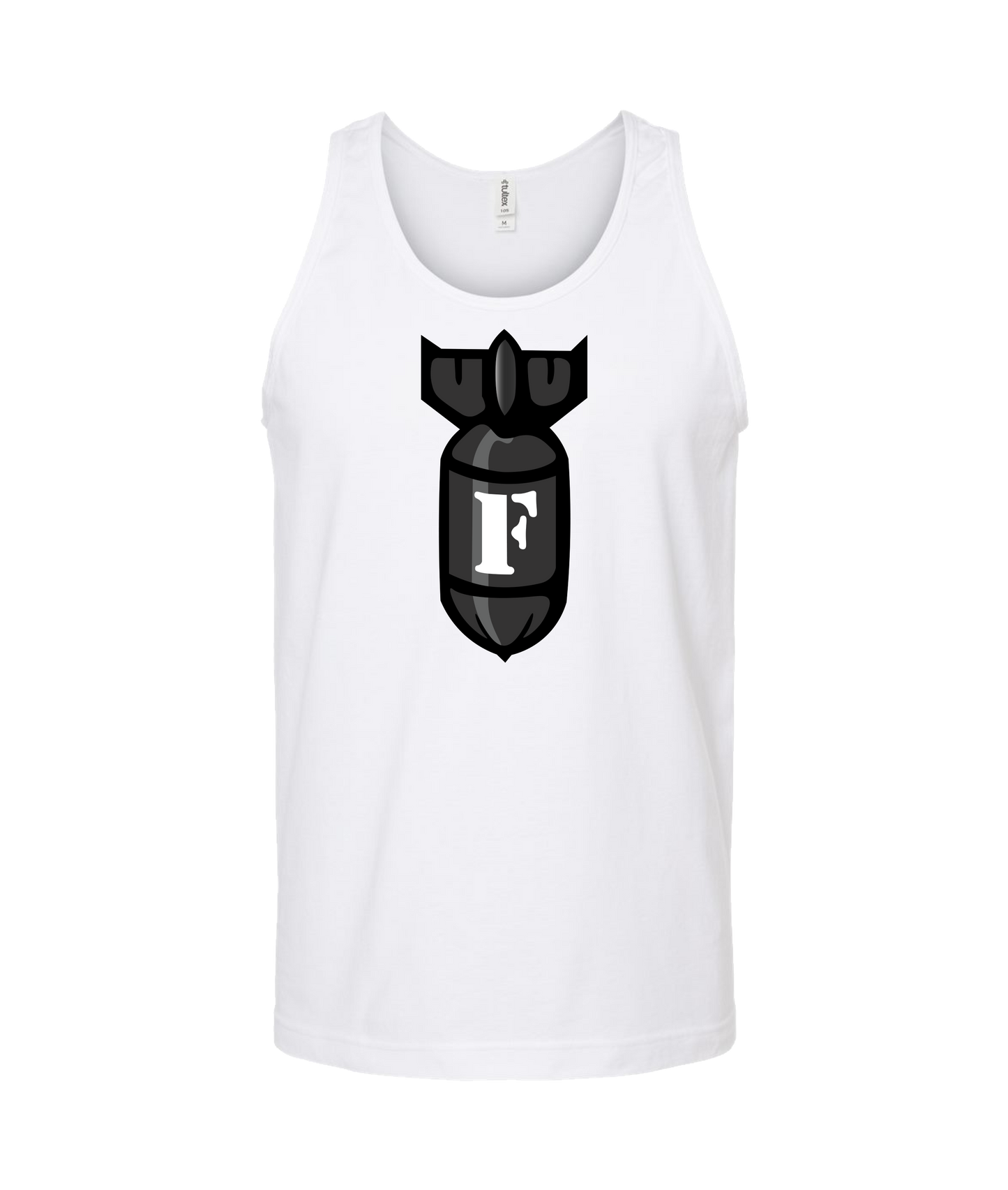FaptnAmerica - FapBomb - White Tank Top