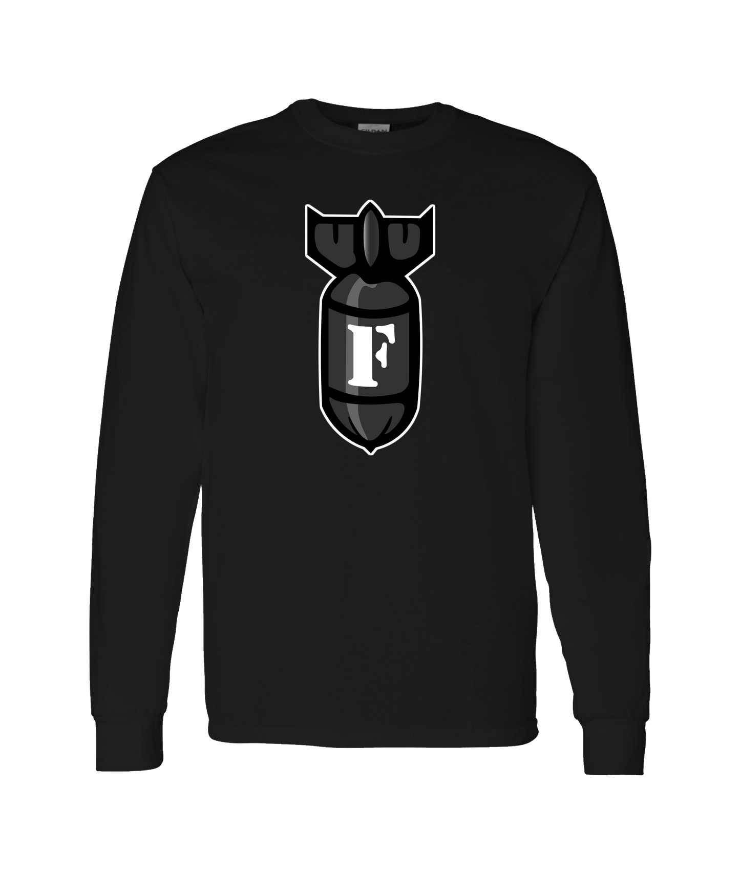 FaptnAmerica - FapBomb - Black Long Sleeve T