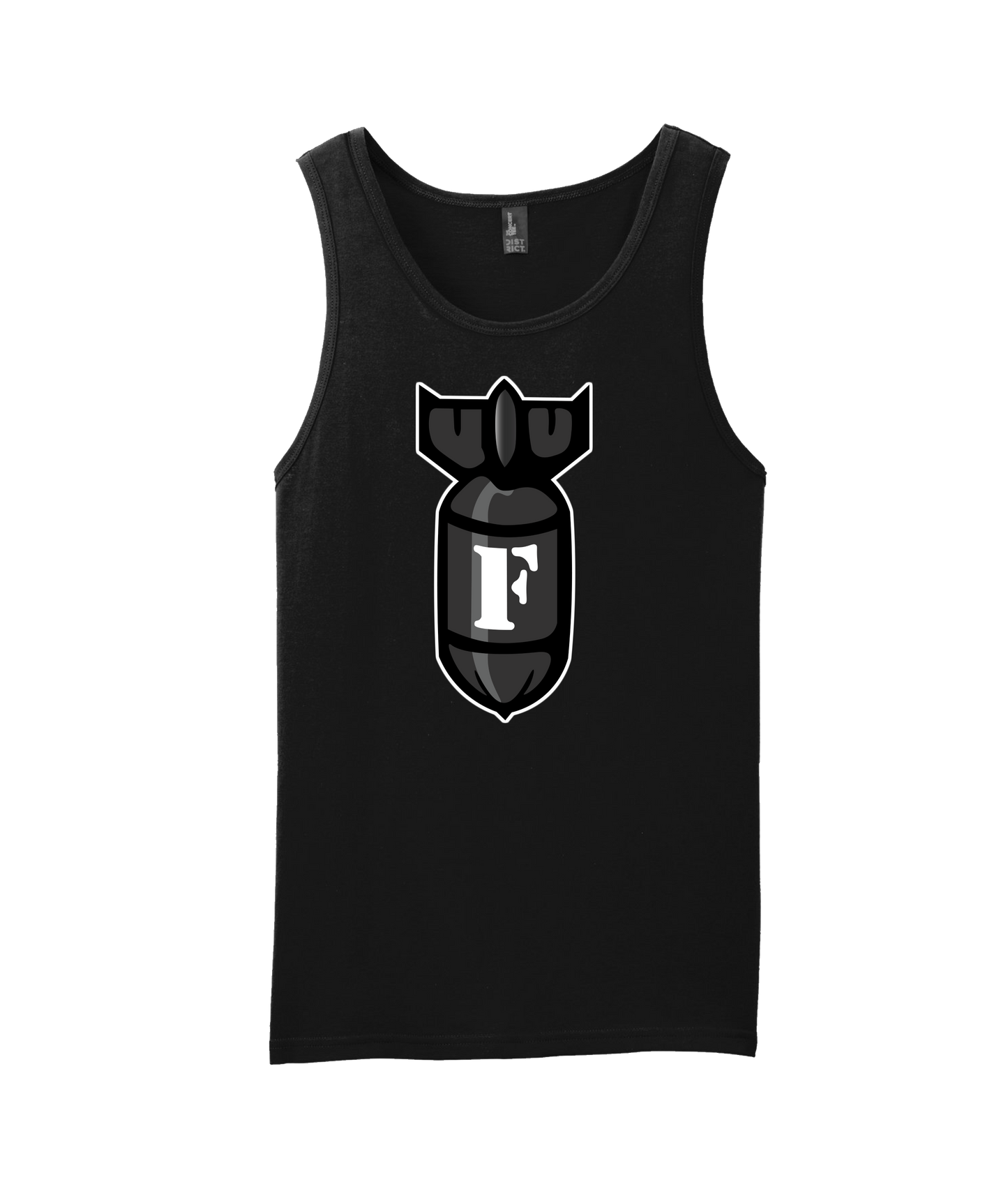 FaptnAmerica - FapBomb - Black Tank Top