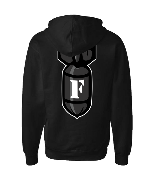 FaptnAmerica - FapBomb - Black Zip Up Hoodie