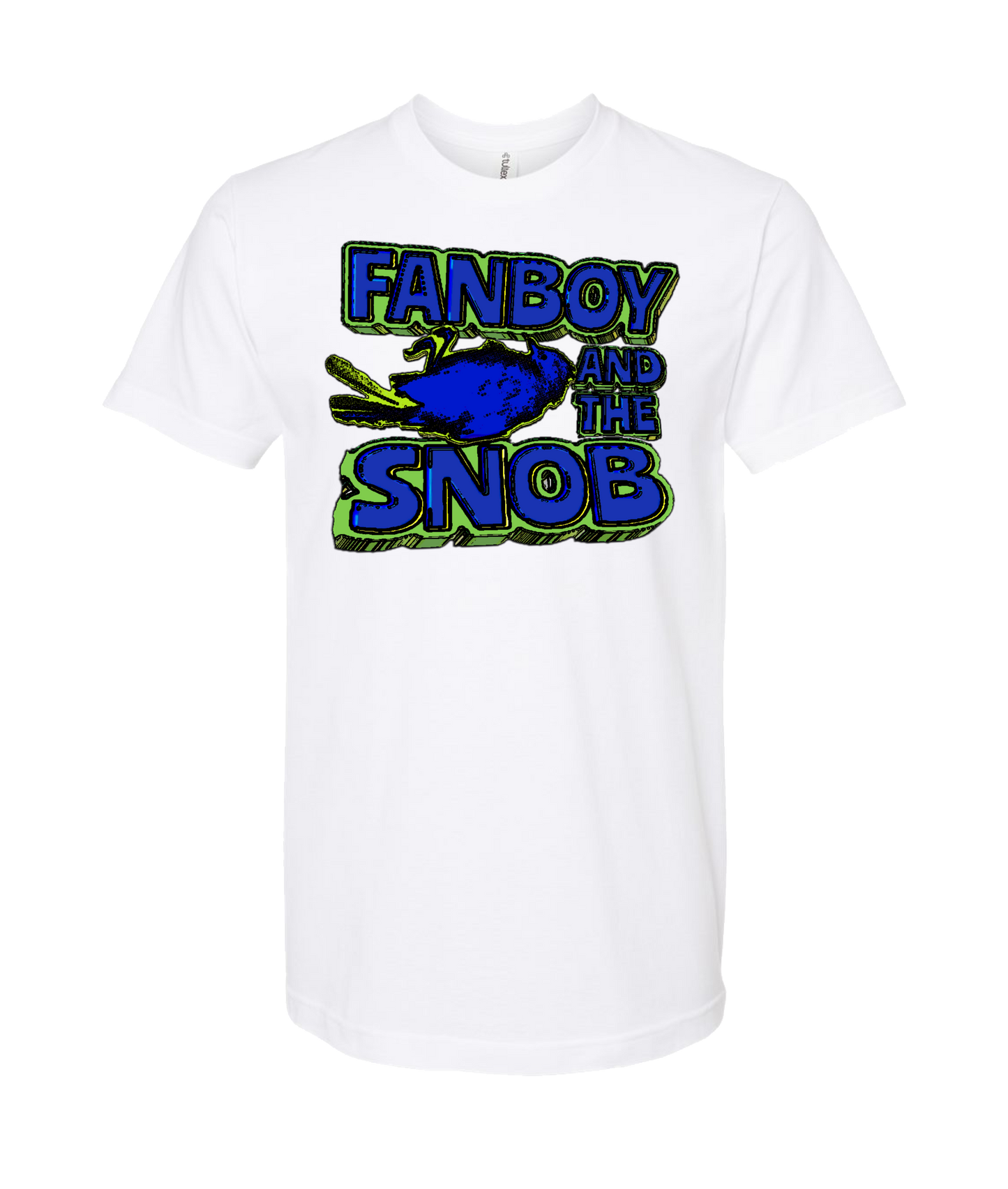 Fanboy and the Snob
- Fanboy And The Deadbird - White T-Shirt