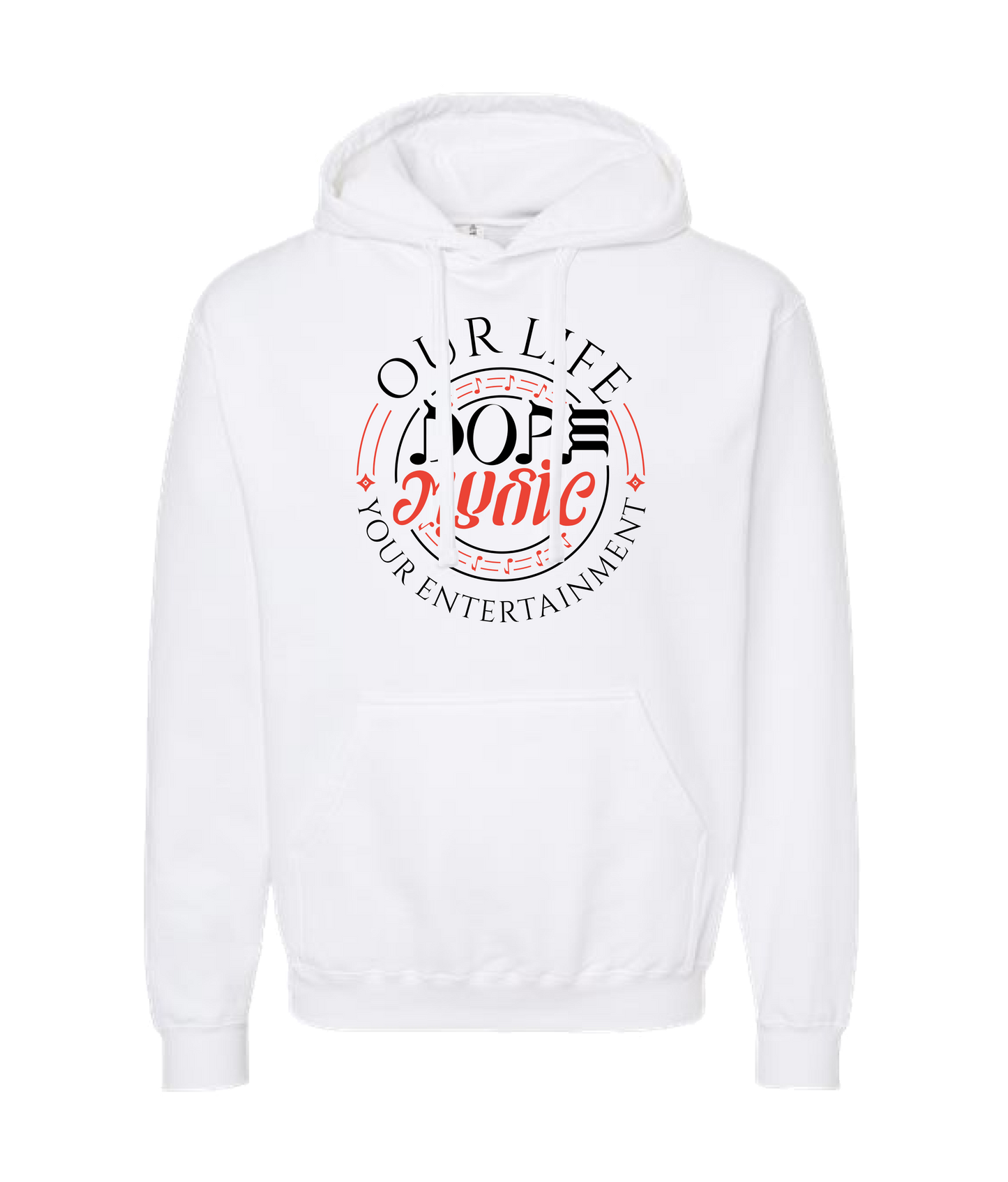 Freedom Corner Brand - Dope Music - White Hoodie