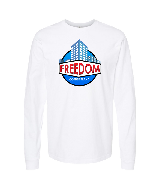Freedom Corner Brand - FREEDOM - White Long Sleeve T