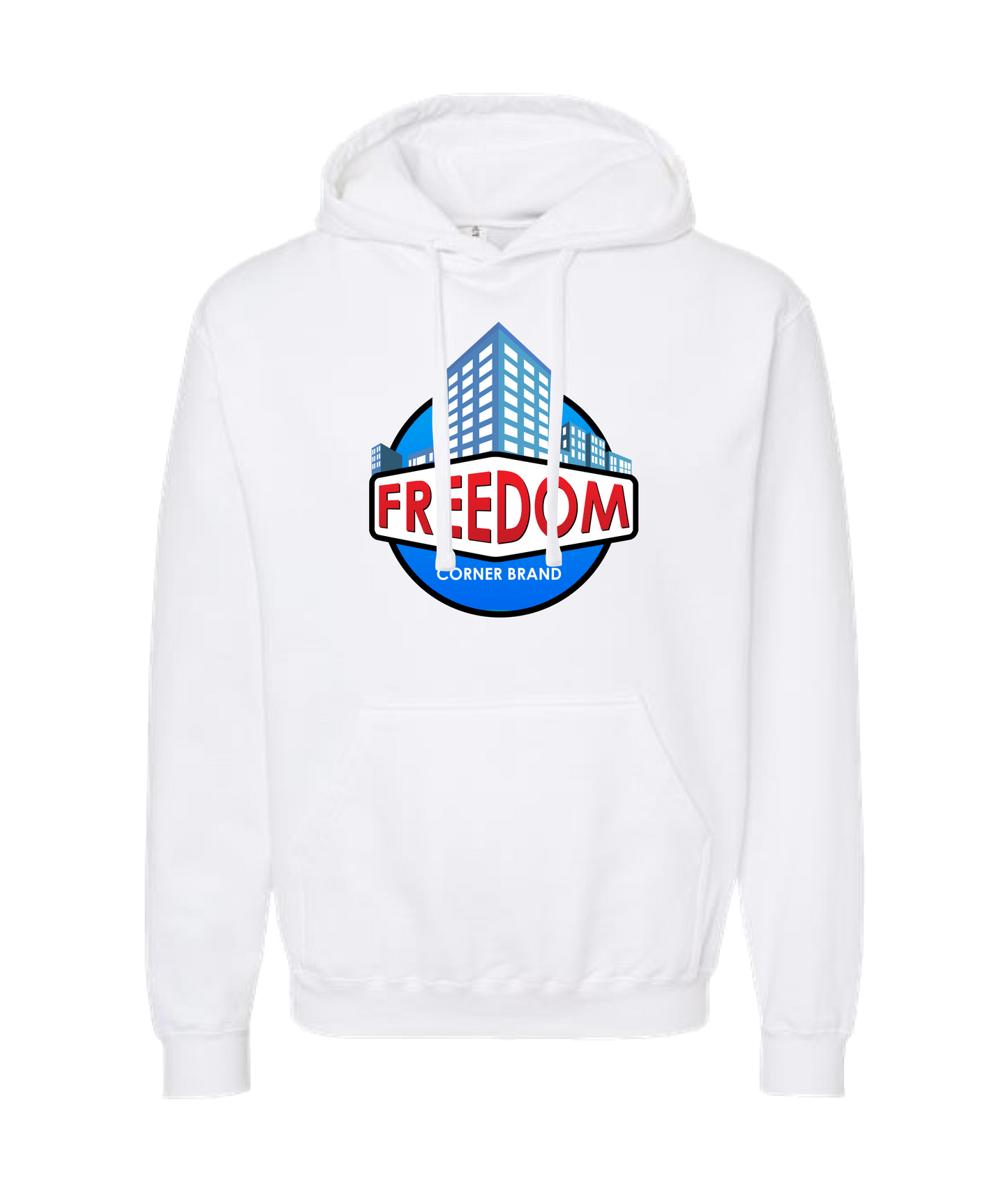 Freedom Corner Brand - FREEDOM - White Hoodie