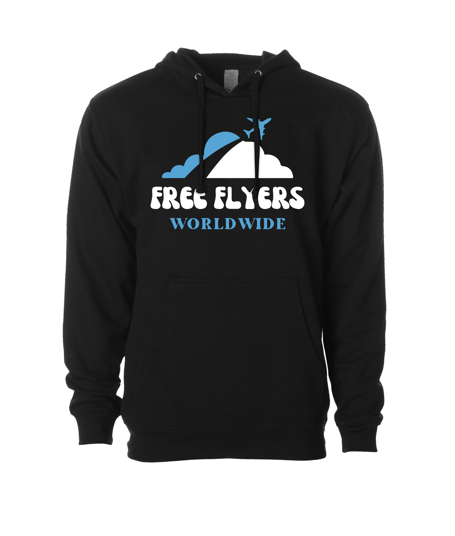 John Mana and the Free Flyers - Free Flyers Worldwide 1 - Black Hoodie