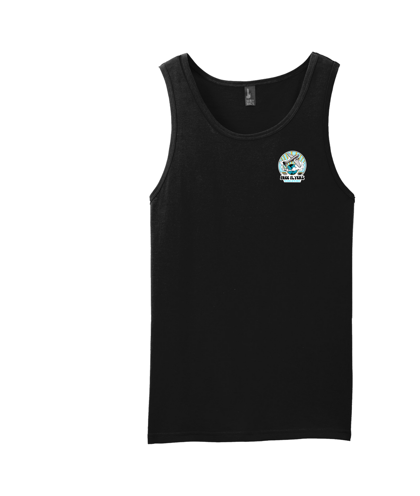 John Mana and the Free Flyers - Free Flyers Worldwide 3 - Black Tank Top