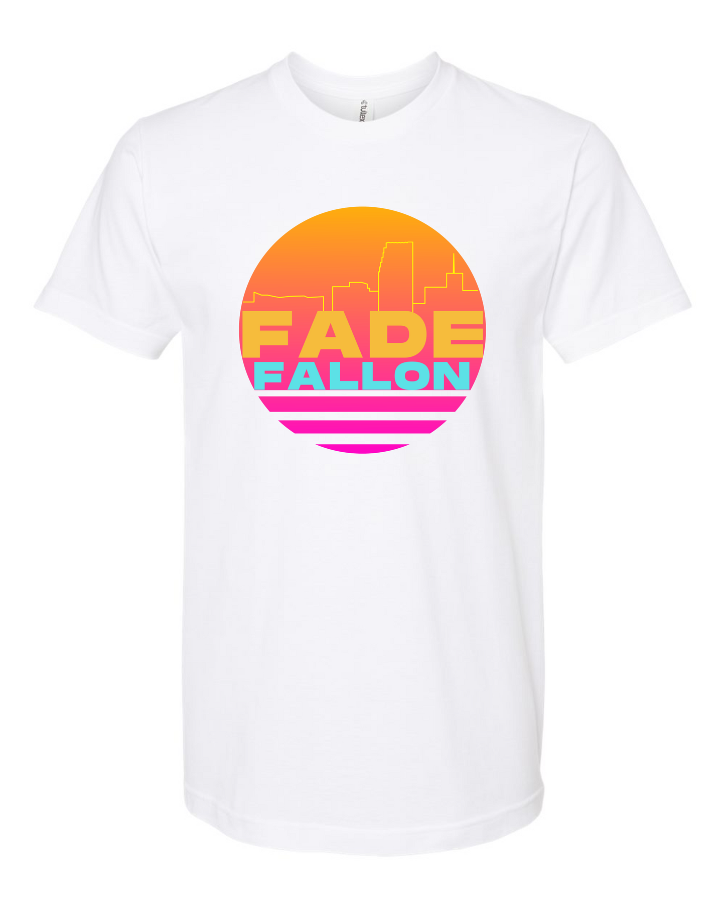 Bad Signal - Fade Fallon (White) DTG
